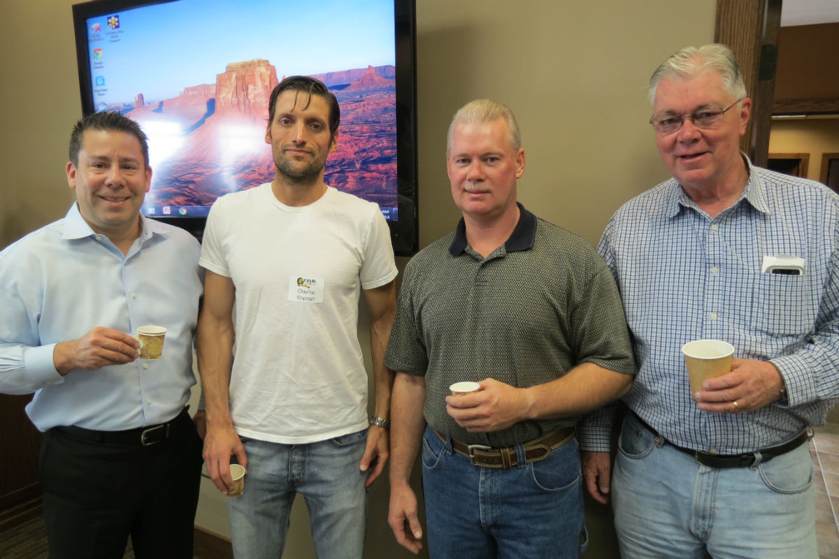 Oak Partners Has Coffee and Conversation with Maple City Roasters