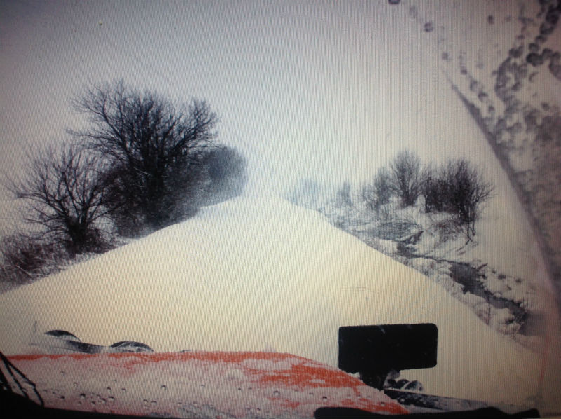 Riding Shotgun on a Porter County Snowplow