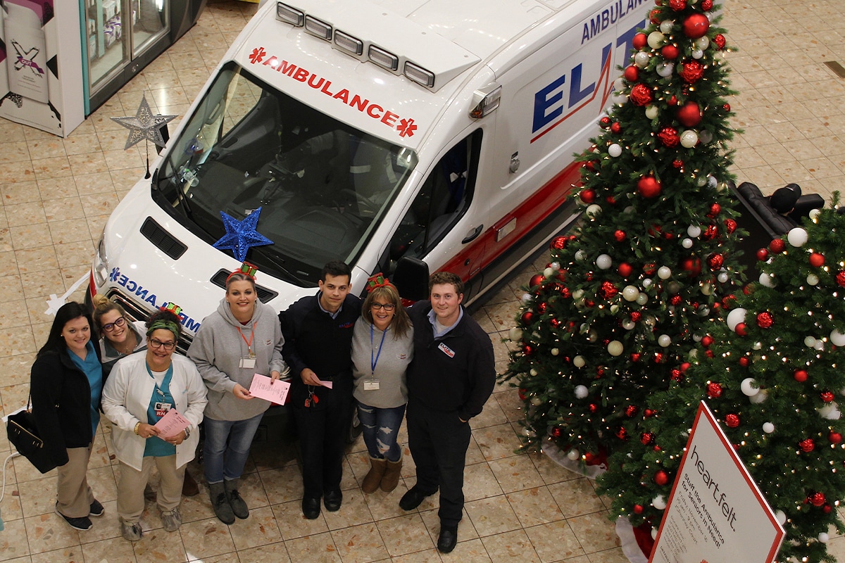 Senior Angels Host ‘Stuff the Ambulance’ to Support Seniors During the Holidays