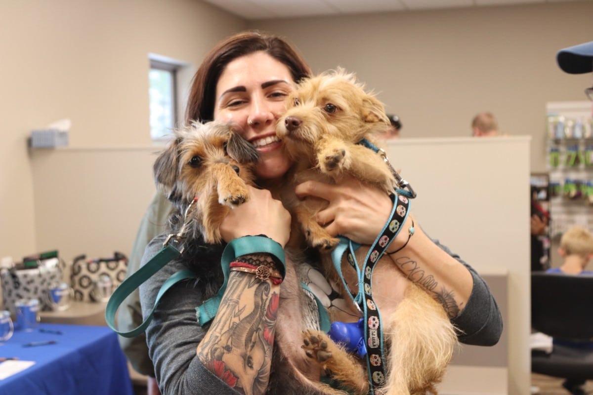 Animal Lovers Gather at New Building by Chester, Inc. at Arbor View Animal Hospital Open House