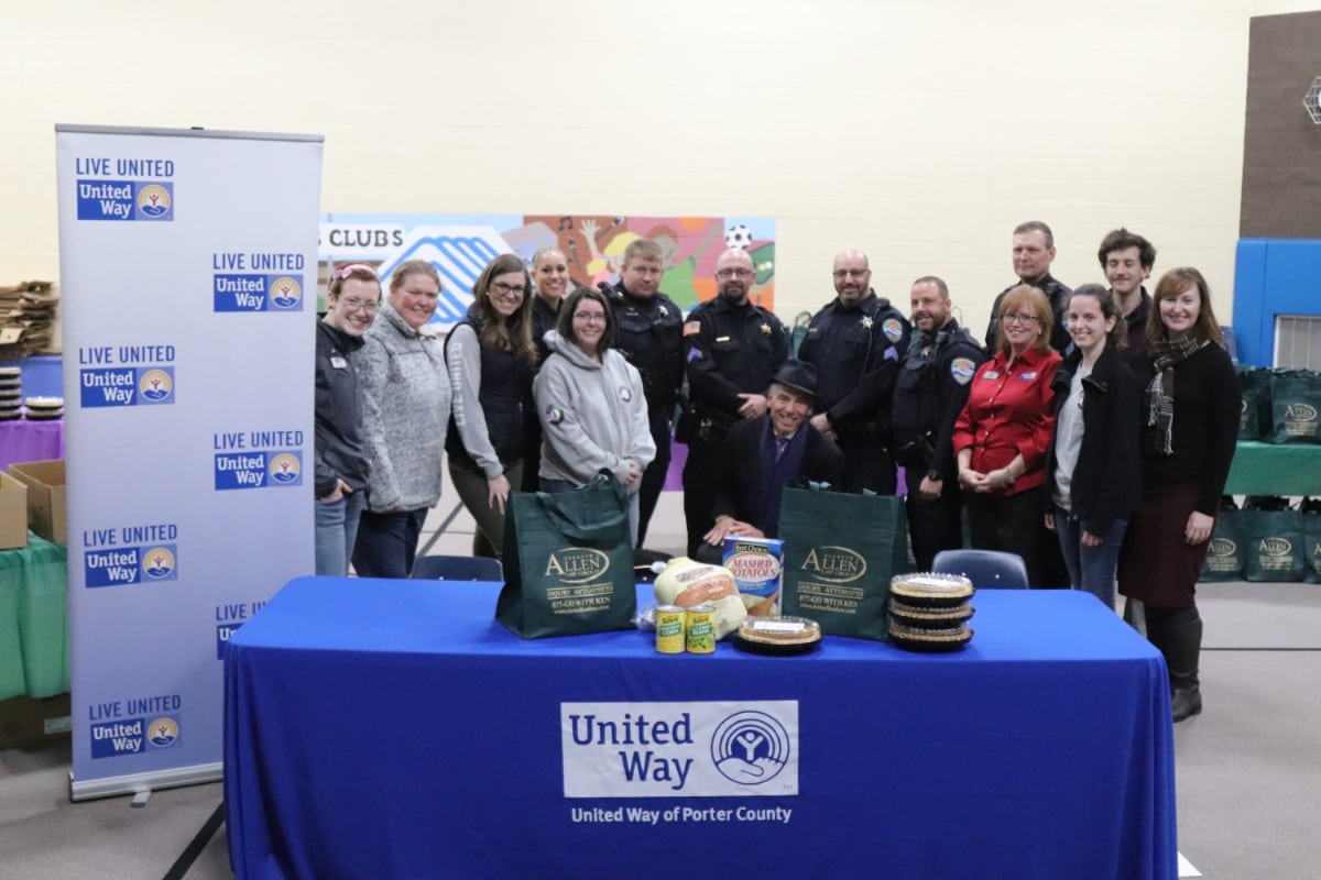 Attorney Kenneth J. Allen Donates 1,000 Thanksgiving Dinners in Annual Tradition with the Help of the United Way of Porter County and Boys & Girls Club of Greater Northwest Indiana for Distribution
