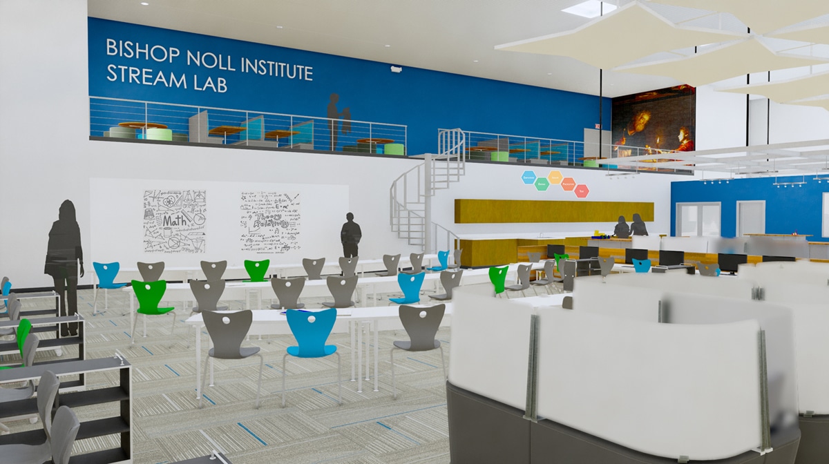 Bishop Noll Reveals Plans for Innovative STREAM Lab