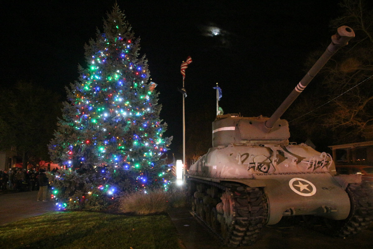 Crown Point Thrills Community with 2017 Tree Lighting and Tank Ceremony