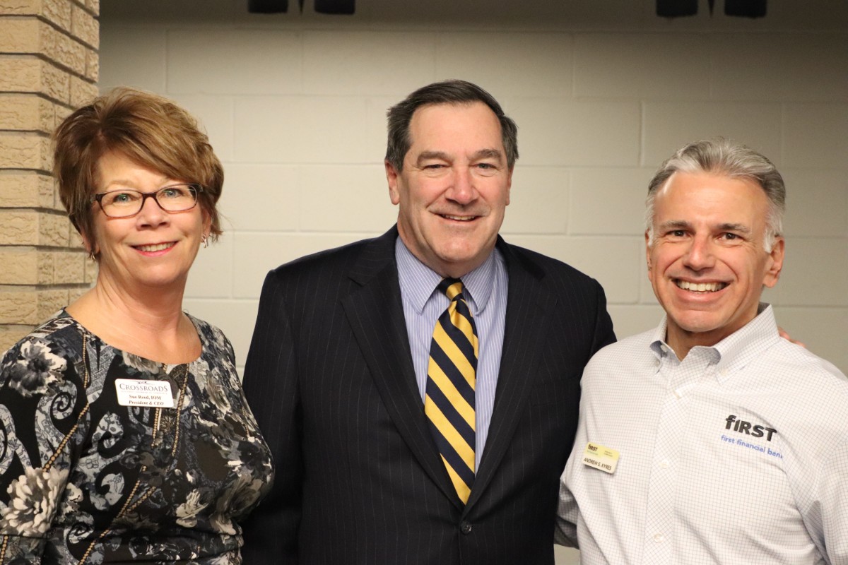 Senator Donnelly Brings Optimism and Hope at Crossroads Regional Chamber of Commerce Morning Business Hour