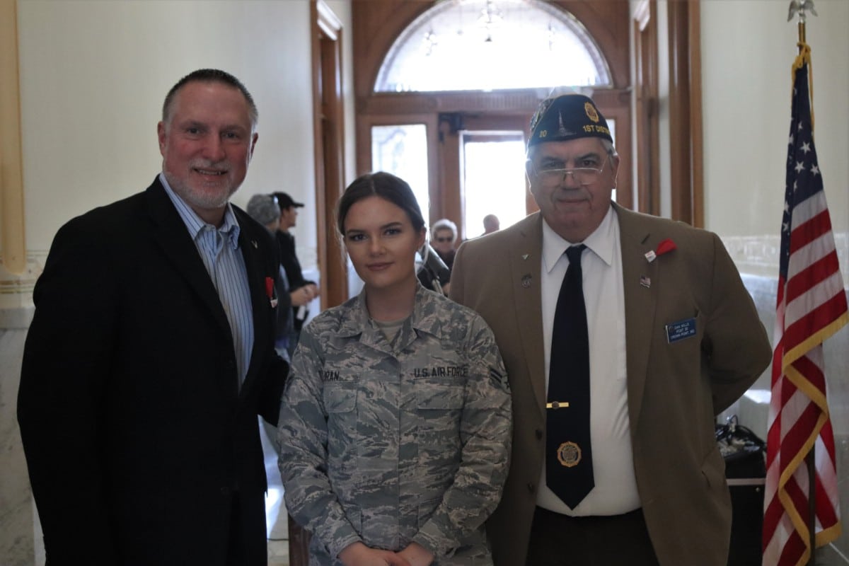 The City of Crown Point and American Legion Post 20 Become Veterans and Community to the 2018 Veterans Day Ceremony