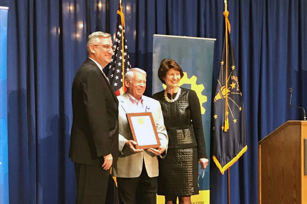 Governor Holcomb Honors Valparaiso’s Chester Inc. & 34 Businesses for Contributions to State’s Economy & Hoosier Workforce