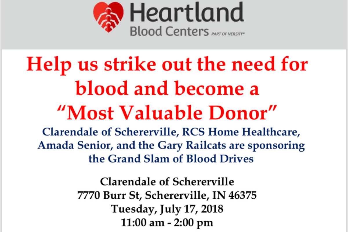 Help Strike Out the Need for Blood and Become a “Most Valuable Donor”