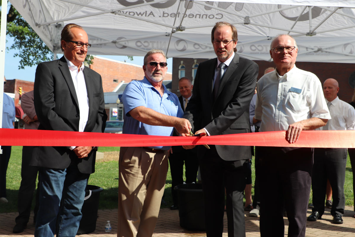 NITCO Looks to the Future for Local Chesterton Businesses at Ribbon Cutting for New Fiber Optic Network