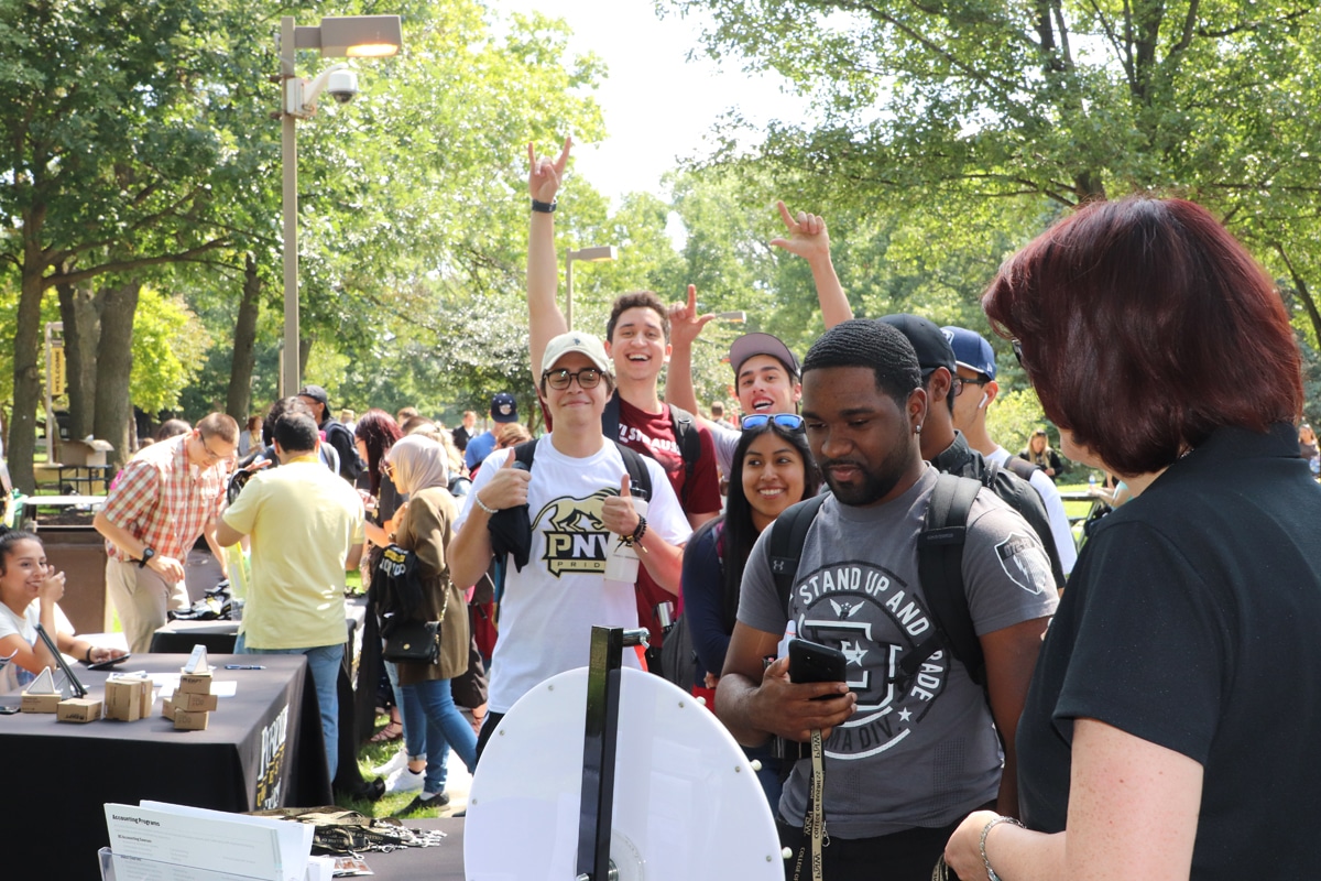 Purdue University Northwest Welcomes Hammond Students with 2018 Rally