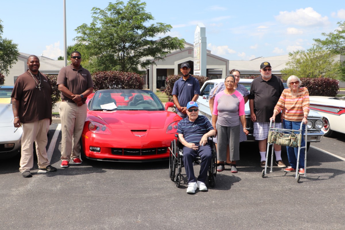 Spring Mill Health Campus Auto Show Sparks Memories for Residents
