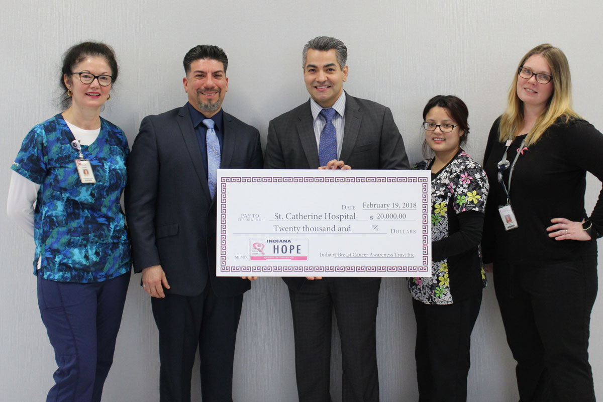 St. Catherine Hospital Receives $20,000 Grant to Promote Breast Cancer Screenings for Uninsured & Underinsured Residents
