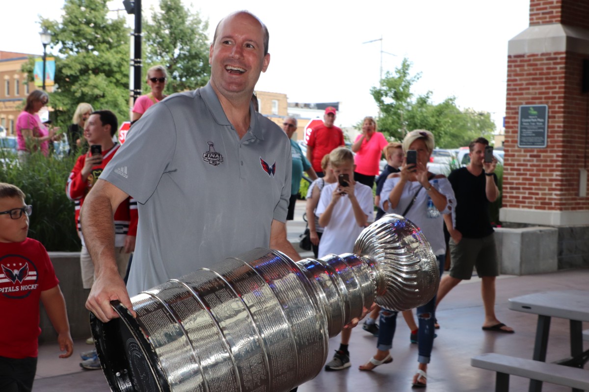 Washington Capitals Coach, Todd Reirden, Brings Stanley Cup and Passion for Hockey to the Region