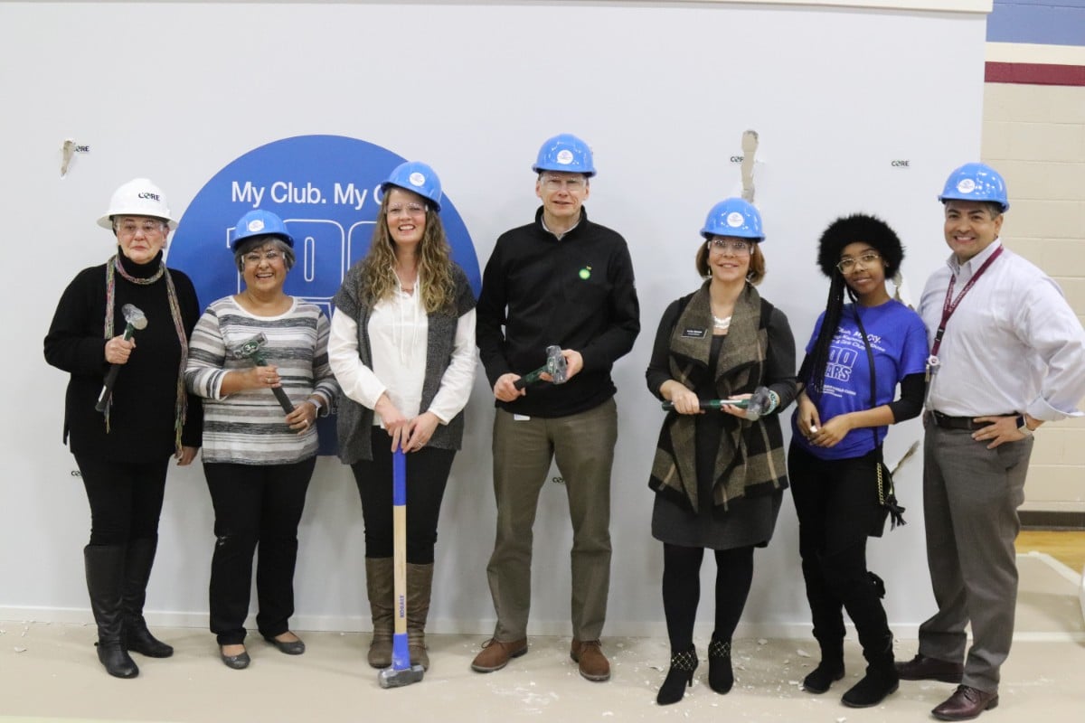 Katherine House Boys & Girls Club Celebrates 100 Years of History with Complete Renovation at “Demo Day”