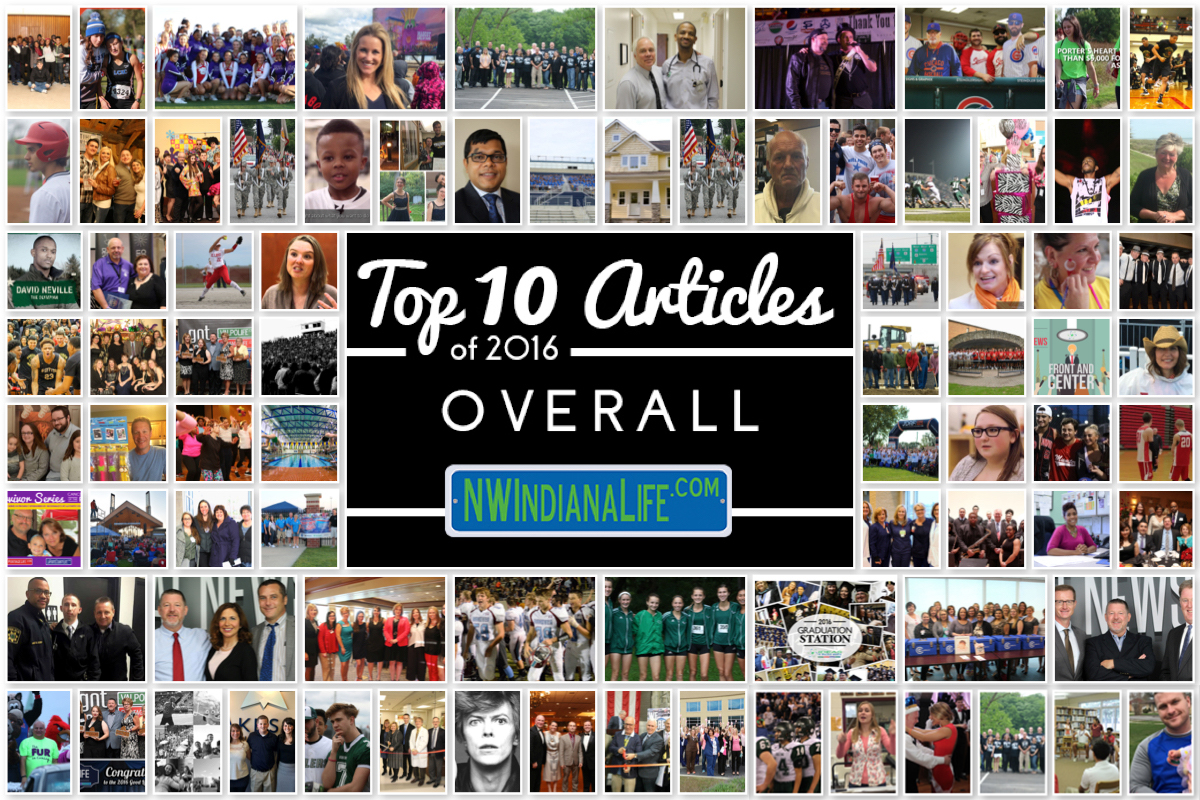 Top 10 Overall Stories for NWIndianaLife in 2016