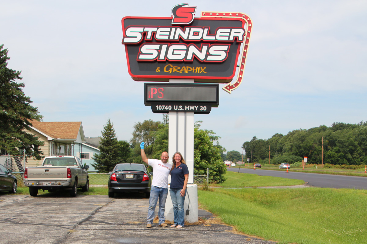 Steindler Signs Looks Back on 10 Years Serving Northwest Indiana